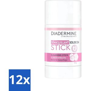 Diadermine - Essential Care - Cleansing Stick - Kombucha - 40g - Voordeelverpakking - 12 stuks