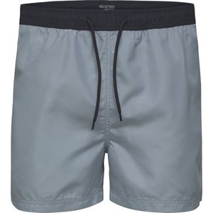 SELECTED HOMME WHITE SLHCLASSIC CONTRAST SWIM SHORTS W  Broek - Maat S