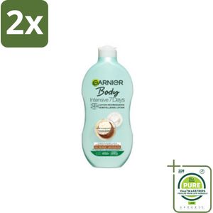 Garnier - Body - Bodylotion - Intensive 7 Days - Herstellend - Karit�éboter & Probiotica - 400 ml - Voordeelverpakking - 2 stuks - Intensive bodylotion - Karitéboter