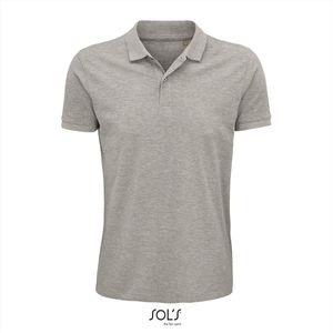 SOL'S - Planet Polo - Grijs - 100% Biologisch Katoen - 5XL