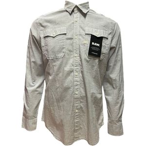 G Star - Overhemd - Grijs - Maat M