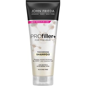 John Frieda PROfiller+ Thickening Shampoo - 4x250ml - Voordeelverpakking