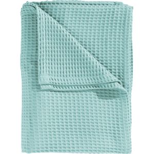 Heckettlane Wafel Sprei - Lits-jumeaux - Katoen - 240x260cm - Groen