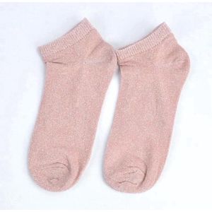 Enkelsokken Glitter - Roze