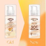 Hawaiian Tropic Zonnebrand SPF 30 Gezicht Silk Air Soft - 2 x 50 ml - Voordeelverpakking