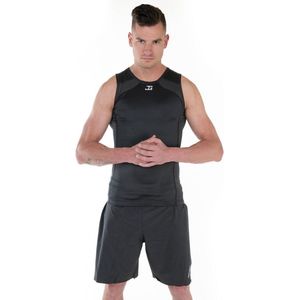 Joyagear Essential Rashguard Tanktop - Zwart/Wit - L
