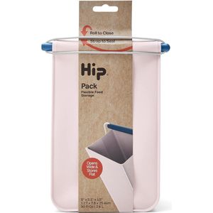HIP Pack Medium - Herbruikbare Lunchzak - Siliconen/Polypropyleen - Roze