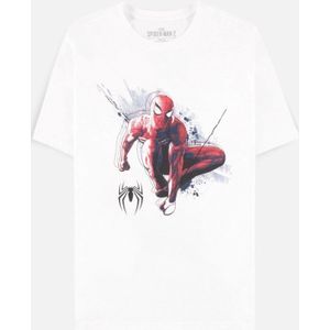 Marvel SpiderMan - Spider-Man 2 Heren T-shirt - L - Wit