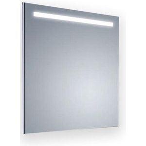 Badkamerspiegel Moonlight 60x60cm Met LED Verlichting En Anti Condens spiegel
