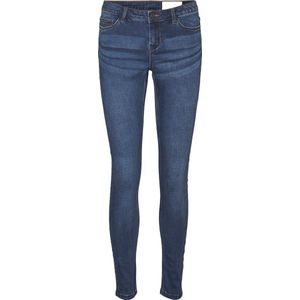 Noisy May Dames Jeans Broeken NMBILLIE skinny Fit Blauw 28W / 32L Volwassenen