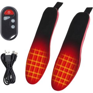 Inlegzolen - Verwarmende Inzetstukken - USB Oplaadbare Wintervoetwarmers - Wasbaar - Voor Alle Soorten Schoenen