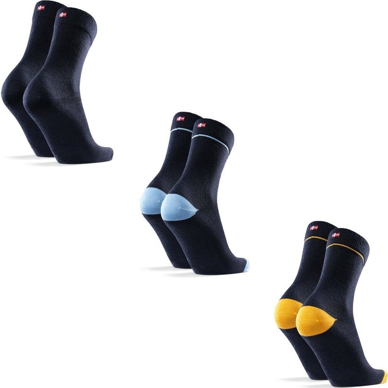 DANISH ENDURANCE - Merinowol Sokken - Meerkleurig - 5 paar