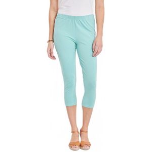 Korte legging in effen of bedrukte katoen