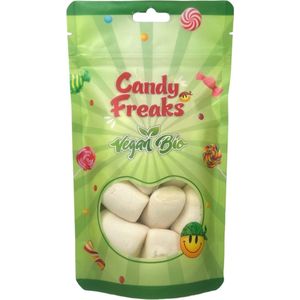Candy Freaks Vanille Wolken - 100 gram - Vegan Marshmallow - Snoep - Biologisch - Vegetarisch - Gelatinevrij - Lactosevrij - Halal