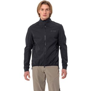 Vaude - Moab Pro - Softshell Jas - Zwart - Heren - Lichtgewicht - Winddicht