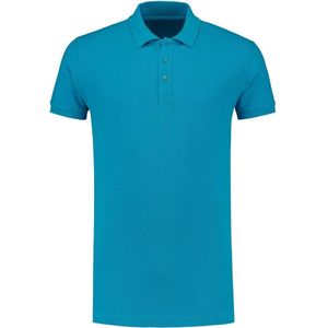 L S Polo Basic Cot Elast SS for him