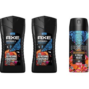 AXE - Skateboard and Fresh Roses - Douchegel & Deo