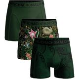 Muchachomalo - Boxershort - Normale Lengte - Onderbroeken Heren - 3 Pack - 95% Katoen