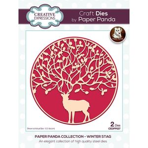 Creative Expressions Paper Panda Snijmal Winter Stag