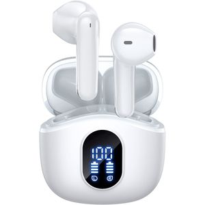 Siltcon - SoundWave Pro 4 - Draadloze Oordopjes - Wit - Noise Cancelling ENC