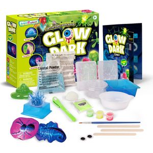 Science explore! scheikunde experimenteerset -wetenschap speelgoed experimenteren - experimenten voor kinderen - experimenteerdozen - glow in the dark - T3505 / DC3341