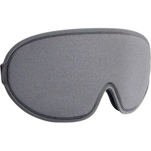 Slaapmasker voor wimperextensions - Oogmasker 3D Met Memory Foam - 100% Verduisterend - Grijs