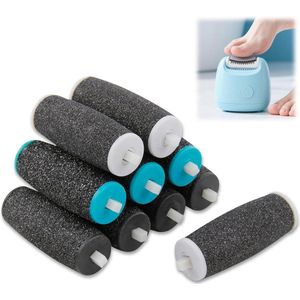 Brenzoos - Reserverollen voor eeltverwijderaar - Effectieve voetverzorging - Compatibel met elektrische voetvijl - 10 stuks