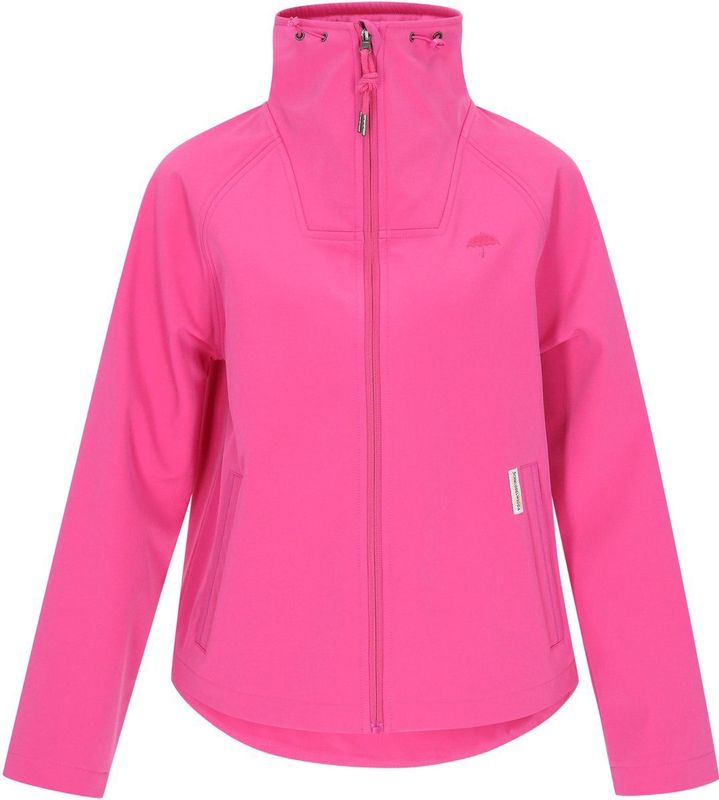Schmuddelwedda - Functionele Jas - Pink - Softshell - Licht Gevoerd