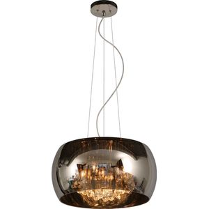Lucide PEARL - Hanglamp - Ø 40 cm - 5xG9 - Chroom