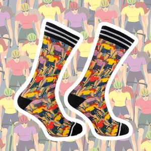 Sock My Cyclist - Herensokken- Wielren sokken - Leuke sokken - Vrolijke sokken