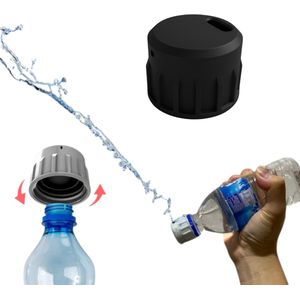 Draagbare bidet - Zwart - universeel voor elke fles -