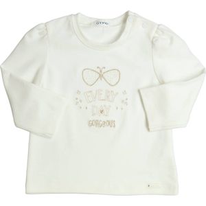 GYMP - Longsleeve Aerodoux ""every day gorgeous"" - Off White - maat 86