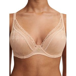 Chantelle – Impression – BH Plunge Voorgevormd – C11XNA – Clay Nude - B80/95