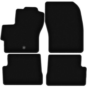 BASIC zwarte veloursmatten voor: Mazda 3 I BK hatchback (2003-2009)