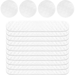 Wasbare katoenen bh-pads tegen zweten - Set van 14 stuks voor bescherming onder de buste