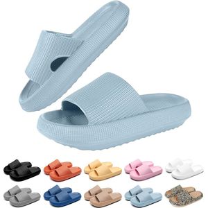 Geweo - Badslippers - Lichtblauw - EVA - Unisex - Verdikte - Lichtgewicht - Anti-Slip