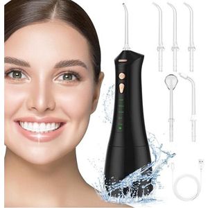 Waterflosser - Grondige en Zachte Mondreiniging - Voor Tanden, Tandvlees en Beugels - Draadloos en Efficiënt Design - Dagelijkse Mondverzorging Thuis of Onderweg - Fris en Gezond Gebit