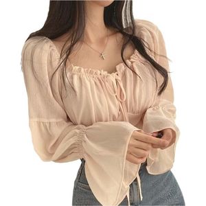 SUNMOOL Dames Blouse - Dames Shirt - Dames Top - Roze - Maat : S