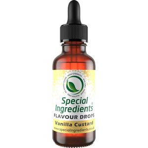 Vanillevla Smaak Druppels - 30ml - Natural Flavour Drops