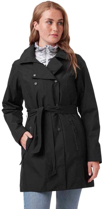 Helly Hansen - Trenchcoat - Donkerblauw - Waterdicht - Ademend