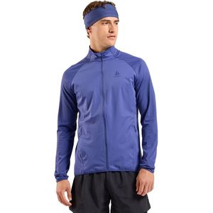 Odlo Zeroweight Warm Hybrid Jas Blauw S Man