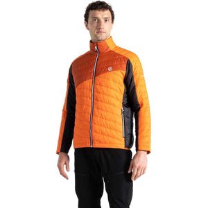 Dare2b - Descending - Jas - Oranje - Hybride Ontwerp - Gewatteerd