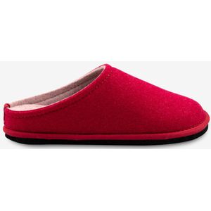 Loewenweiss Lowenweiss Easy Bicolore - Handgemaakte Pantoffels Gekookte Wol - Rood / Roze ROZE - Maat 37