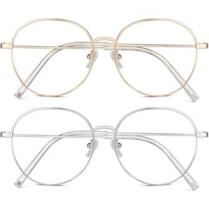 Equivera Daglichtbril - Daglichtbril - Therapiebril - Computerbril - Gamebril - Schermbril - Blauwlicht Filter - Anti-Vermoeidheid - Zonder Sterkte