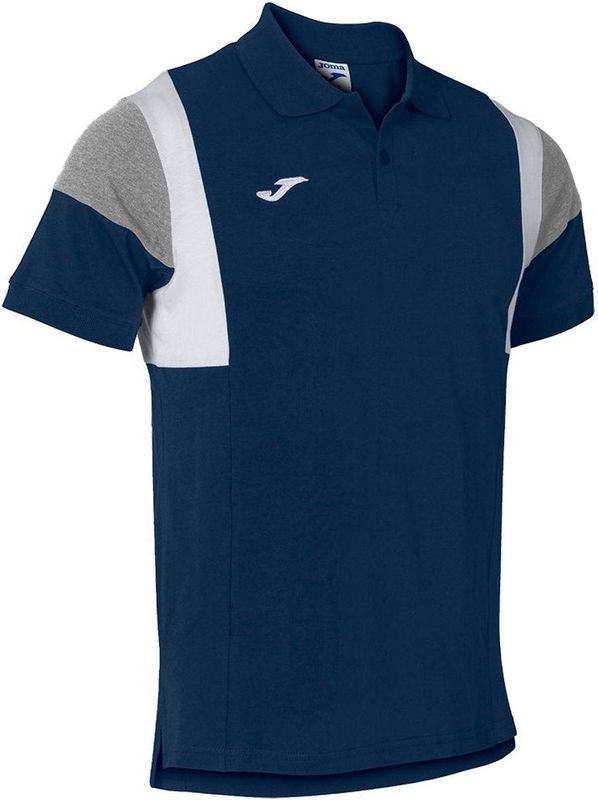 Joma - Confort III - Poloshirt - Blauw - Korte Mouwen
