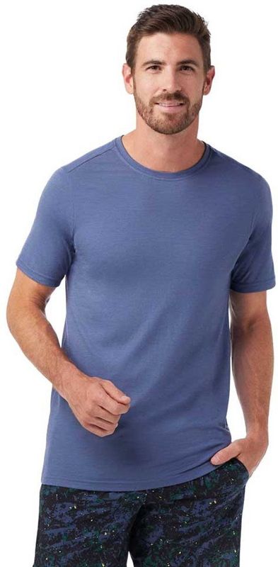 Smartwool - Active - T-shirt - Geen Kleur - 56% Merinowol, 44% Polyester