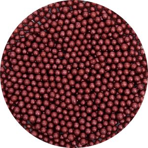 BrandNewCake® Zachte Parels Bordeaux Rood 60gr - Sprinkles - Strooisel - Taartdecoratie