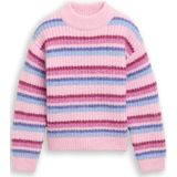 Tom Tailor Cropped gebreide trui met streepmotief