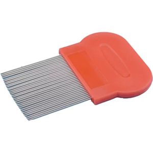 Luizenkam - Neten Kam - Luizen controle - Neten Verwijderen - Vlooienkam - Oranje