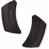 Le Creuset Handvatten - Ebbenzwart - Siliconen - 12 x 6 cm - 2 stuks